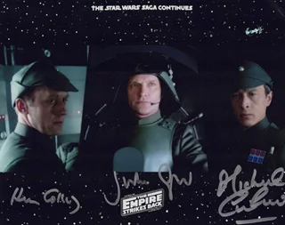 The Empire Strikes Back autograph