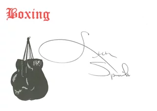 Leon Spinks autograph