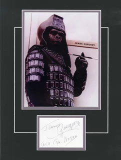 James Gregory autograph