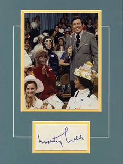 Monty Hall autograph