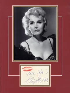 Eva Gabor autograph