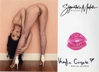 Kayla Coyote autograph