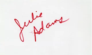 Julie Adams autograph
