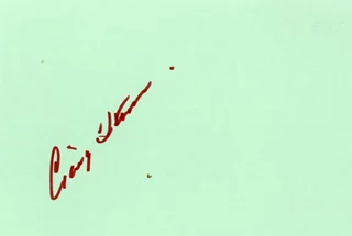 Craig Stevens autograph