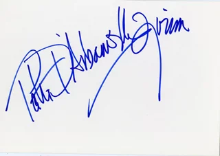 Patti D'Arbanville autograph