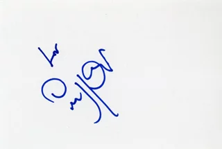 Irrfan Khan autograph