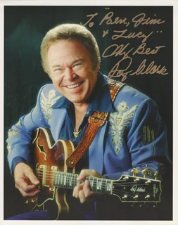 Roy Clark autograph