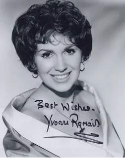 Yvonne Romain autograph