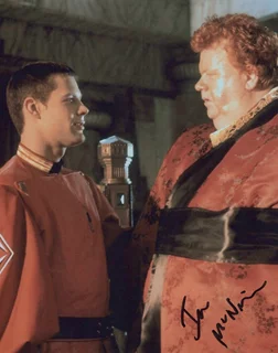 Ian McNeice autograph