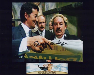 Edward de Souza autograph