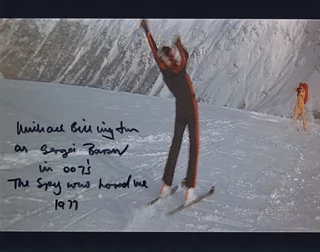 Michael Billington autograph