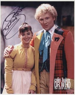 Colin Baker autograph