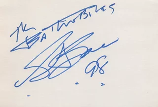 George Barris autograph