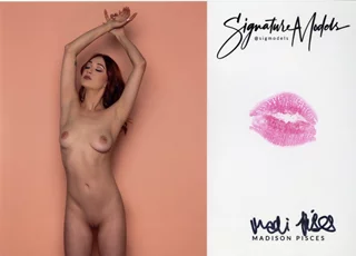Madison Pisces autograph