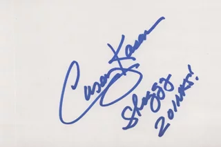 Casey Kasem autograph