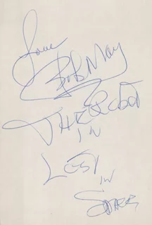 Bob May autograph
