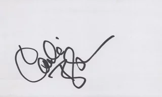 Candice Bergen autograph