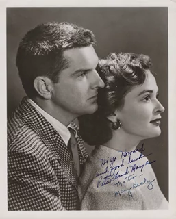 Peter Lind Hayes & Mary Healy autograph
