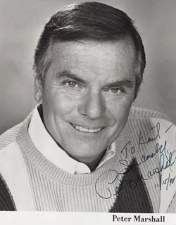 Peter Marshall autograph