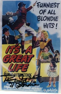 Penny Singleton autograph