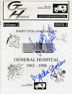 General Hospital autograph