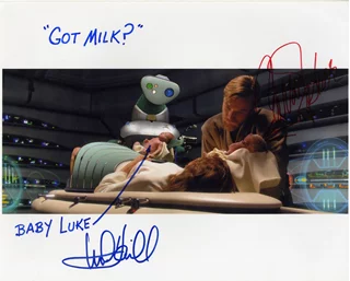 Star Wars autograph