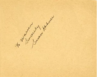 Susan Kohner autograph