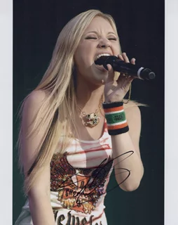 AJ Michalka autograph