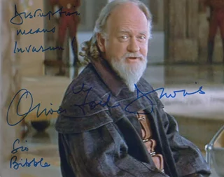 Oliver Ford Davies autograph