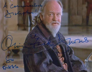 Oliver Ford Davies autograph