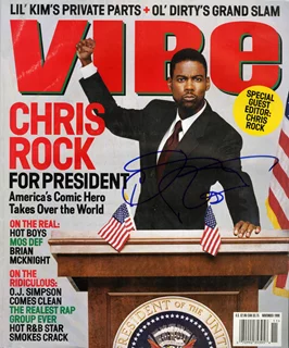 Chris Rock autograph