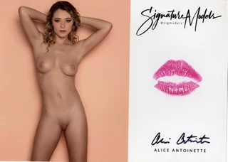 Alice Antoinette autograph