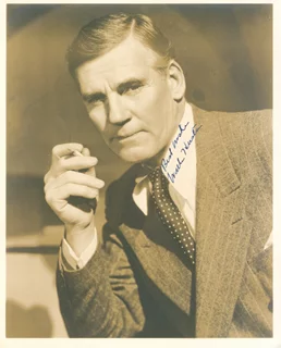Walter Huston autograph