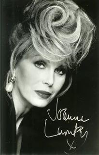 Joanna Lumley autograph