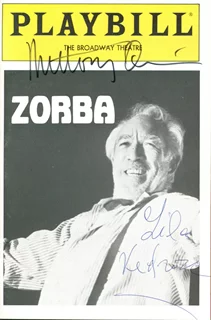 Zorba autograph