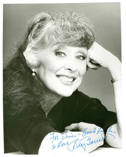Betty Garrett autograph