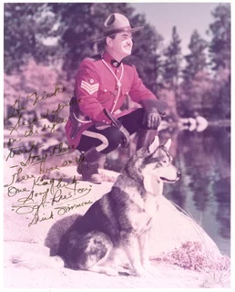 Dick Simmons autograph