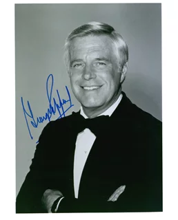 George Peppard autograph