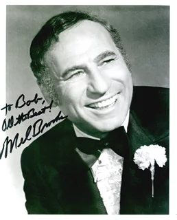 Mel Brooks autograph