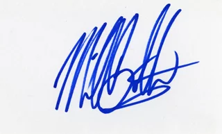 Michael Bolton autograph