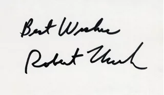 Robert Urich autograph