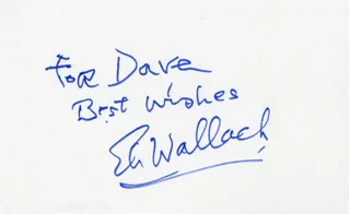Eli Wallach autograph