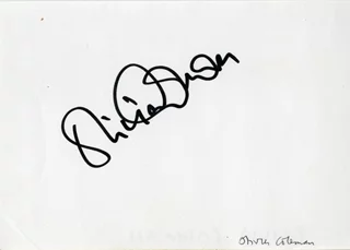 Olivia Colman autograph