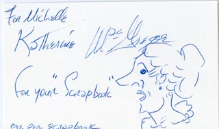 Katherine MacGregor autograph