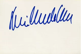 Armin Mueller-Stahl autograph