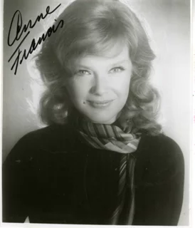Anne Francis autograph