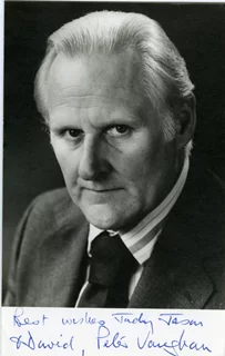 Peter Vaughan autograph