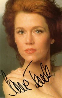 Jane Fonda autograph