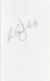 Alan Thicke autograph
