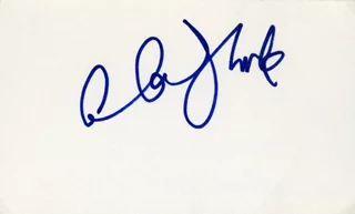 Alan Thicke autograph